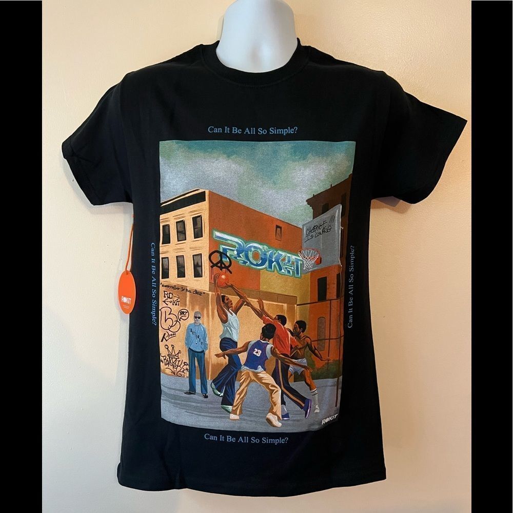 Rokit All So Simple T-shirt Sz S